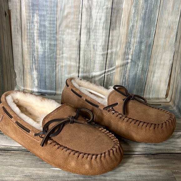 dearfoams Shoes - Fireside cozy slip on fur dearfoams women ✅